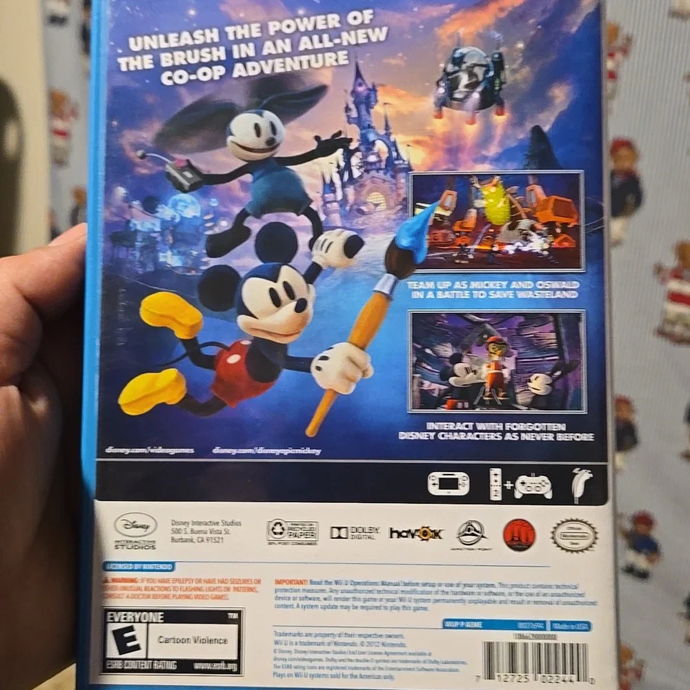 Disney Epic Mickey 2: The Power of Two for Wii U - Blue
